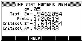 COMPAQ 40GS - Afficher les résultats sous forme numérique - 1