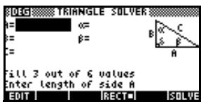 COMPAQ 40GS - Choisissez le type de triangle - 1