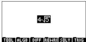 COMPAQ 40GS - Exemples pas à pas - 25