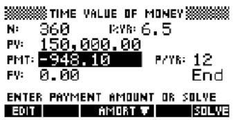 COMPAQ 40GS - Exemple 2 - Prêt hypothécaire avec un paiement forfaitaire à la fin. - 2