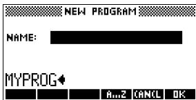 COMPAQ 40GS - Création d'un programme - 2