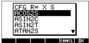 COMPAQ 40GS - Menu de configuration - 1