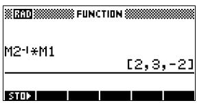 COMPAQ 40GS - Résolution de systèmes d'équations linéaires - 8