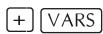 COMPAQ 40GS - Le menu VARS - 9