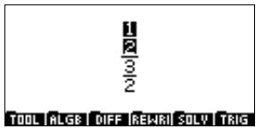 COMPAQ 40GS - Exemples pas à pas - 5
