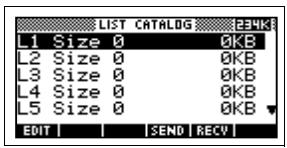COMPAQ 40GS - Le menu VARS - 3