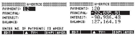 COMPAQ 40GS - Calcul d'amortissements: - 1