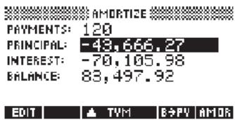 COMPAQ 40GS - Pour continuer l'amortissement du prêt: - 1