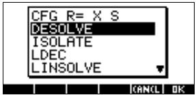 COMPAQ 40GS - Menu SOLV - 1