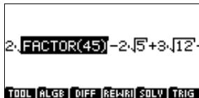 COMPAQ 40GS - Exemples pas à pas - 19