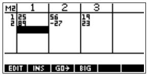 COMPAQ 40GS - Création d'une matrice dans le catalogue de matrices - 1
