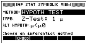 COMPAQ 40GS - Ouvrir l'aplet inference - 2