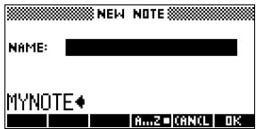COMPAQ 40GS - Écrire une note dans le bloc-notes - 3