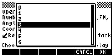 COMPAQ 48GII - - Format fixe avec décimales : - 2