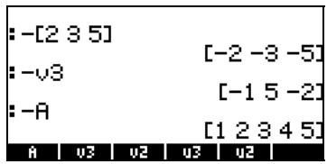 COMPAQ 48GII - Changement de signe - 1