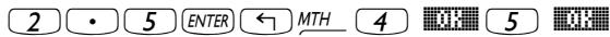 COMPAQ 48GII - Fonctions hyperboliques et leurs inverses - 4