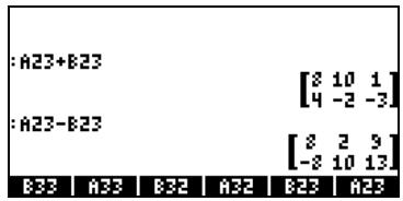 COMPAQ 48GII - Addition et soustraction - 2
