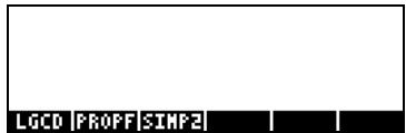 COMPAQ 49G PLUS - Fonctions du menu arithmetic - 4