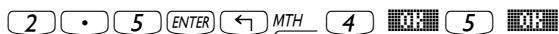 COMPAQ 49G PLUS - Fonctions hyperboliques et leurs inverses - 4