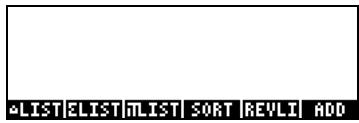 COMPAQ 49G PLUS - Le menu MTH/list - 3