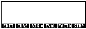 COMPAQ 49G PLUS - Utiliser l'éditeur d'équation (EQW) pour écrire des expressions - 1