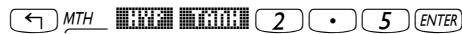 COMPAQ 49G PLUS - Fonctions hyperboliques et leurs inverses - 11
