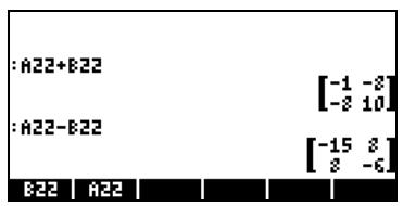 COMPAQ 49G PLUS - Addition et soustraction - 1