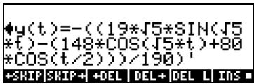 COMPAQ 49G PLUS - La variable odetype - 1