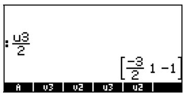 COMPAQ 49G PLUS - Multiplication et division par un scalaire - 2