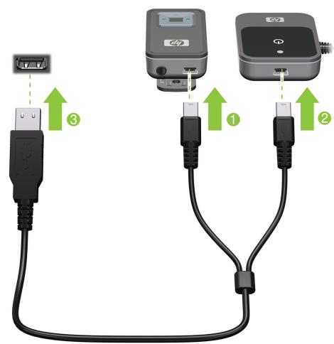 COMPAQ BLUETOOTH PENDANT HEADPHONES - Composants du récepteur bluetooth - 1