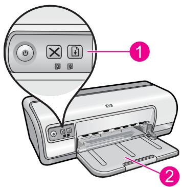COMPAQ DESKJET D730 - Présentation rapide de l'imprimante - 1