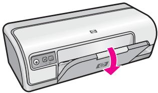 COMPAQ DESKJET D730 - Pour déployer le bac d'alimentation - 1