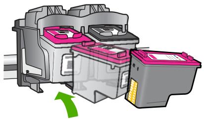 COMPAQ DESKJET F735 - Vérification de l'installation des cartouches d'impression - 3