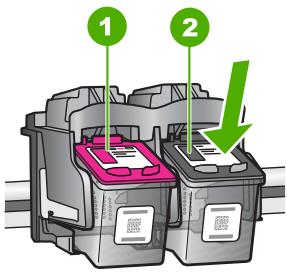 COMPAQ DESKJET F735 - Recherche de la cartouche posant problème - 2