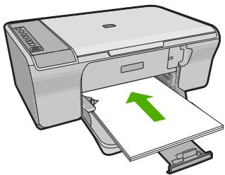 COMPAQ DESKJET F735 - Pour charger du papier au format standard - 3