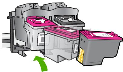 COMPAQ DESKJET F735 - Vérification de l'installation des cartouches d'impression - 3