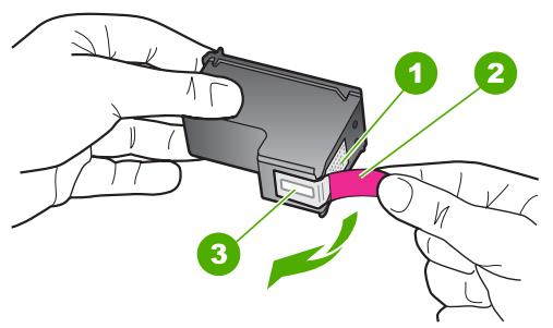 COMPAQ DESKJET F735 - Vérification de l'installation des cartouches d'impression - 2