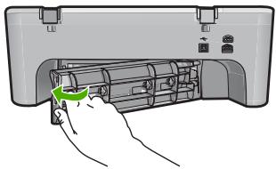 COMPAQ DESKJET F735 - Solution 1: Remettez en place la porte d'accès arrêtée de l'appareil - 1