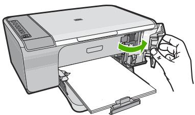 COMPAQ DESKJET F735 - Pour nettoyer la zone des buses d'encre - 1