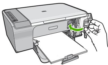 COMPAQ DESKJET F735 - Pour nettoyer la zone des buses d'encre - 5