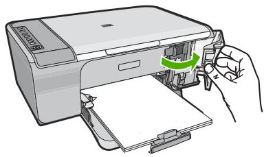 COMPAQ DESKJET F735 - Vérification de l'installation des cartouches d'impression - 1