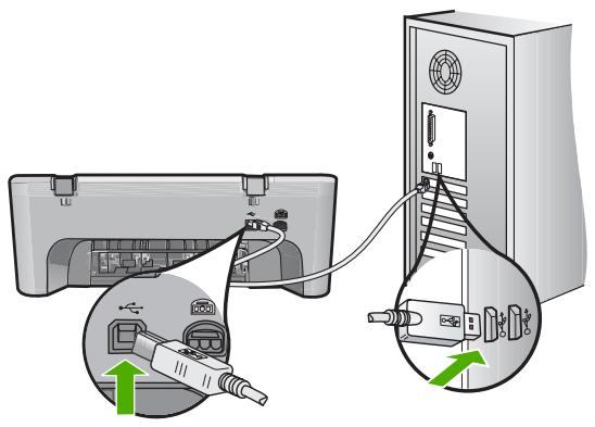 COMPAQ DESKJET F735 - Reconnexion USB - 1