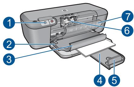 COMPAQ DESKJET K109 - Composants de l'imprimante - 1