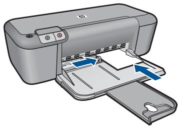 COMPAQ DESKJET K109 - Chargement de papier de petit format - 2