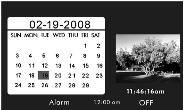 COMPAQ DF760 - Pantalla Calendario y reloi - 2