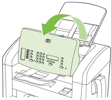 COMPAQ LASERJET M1319 - Suppression des bourrages du bac d'alimentation automatique (BAA) - 1