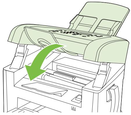 COMPAQ LASERJET M1319 - Suppression des bourrages des zones des bacs d'alimentation - 3