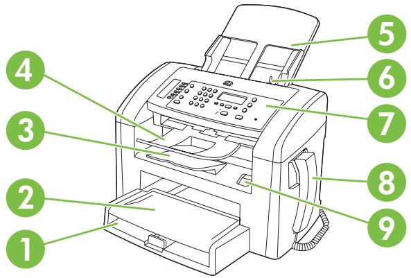 COMPAQ LASERJET M1319 - Vue avant - 1