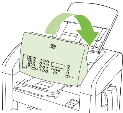 COMPAQ LASERJET M1319 - Suppression des bourrages du bac d'alimentation automatique (BAA) - 3