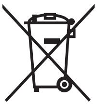 COMPAQ LASERJET PRO P1560 - Mise au rebut des déchets d'équipement électronique par les particuliers dans l'union européenne - 1